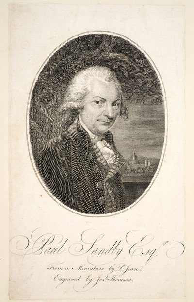 Paul Sandby Esquire by Philip Jean